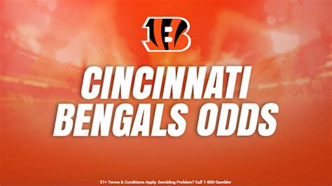 cincinnati bengals odds|Bengals Odds: Futures, Super Bowl, Playoffs, AFC North .